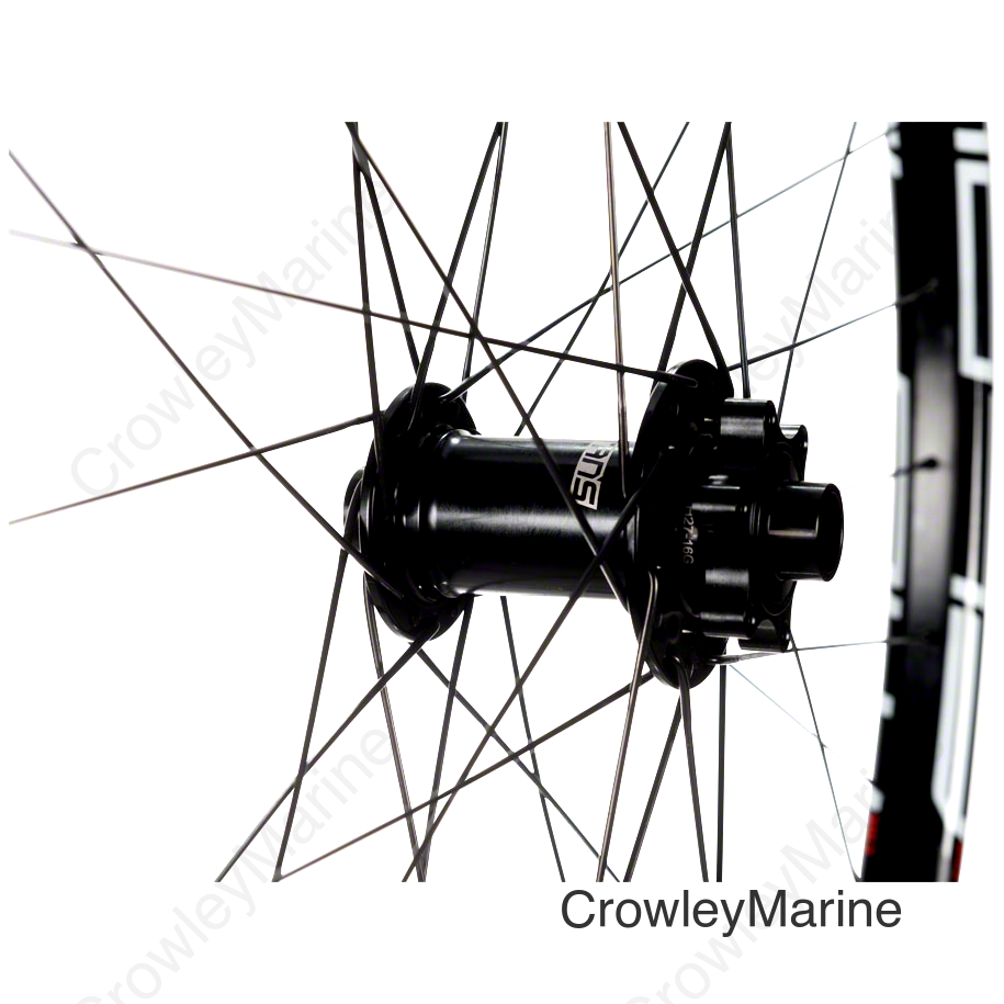 Stan's No Tubes Flow S1 Front Wheel - 29 15 x 100mm 6-Bolt Black