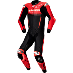 GP-R7 1-PC Leather Suit - Black/Red - US 50 / EU 60 thumbnail-1
