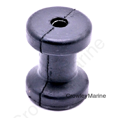 Marine Roller Spool-Type 4" Rubber, 5/8" Hole (405000)