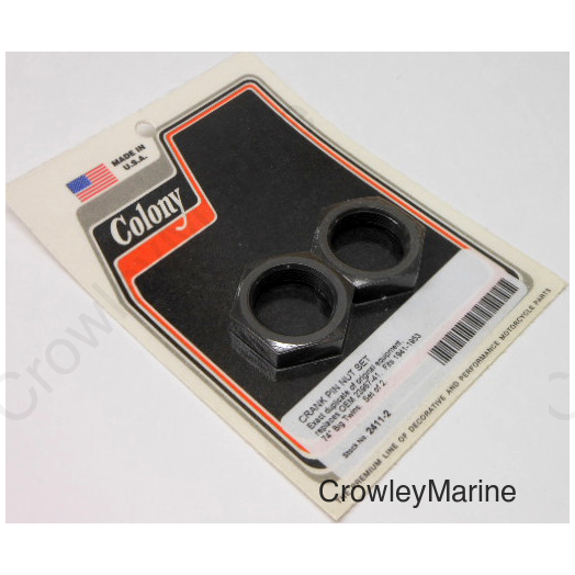 CRANK PIN NUT SET BIG TWIN 41-53
