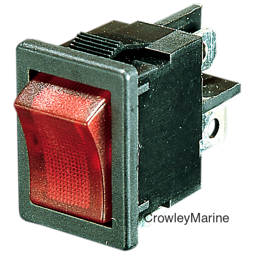 ROCKER SWITCH ON/OFF RED
