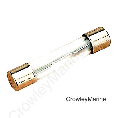 Sea-Dog 4441101 AGC Glass Tube Fuse, 10 Amp, 5/Card