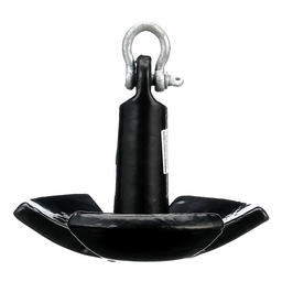 Seachoice River Anchor, Black Vinyl Coated Cast Iron, 20 Lbs. thumbnail-2