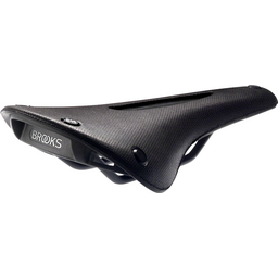 Brooks C17 Carved All Weather Saddle - Steel Black Men's