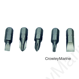 5PC CARDED RV BITS