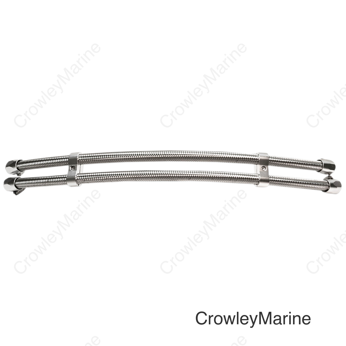 Oil Hose Upgrade Kit - Stainless Steel - 6'