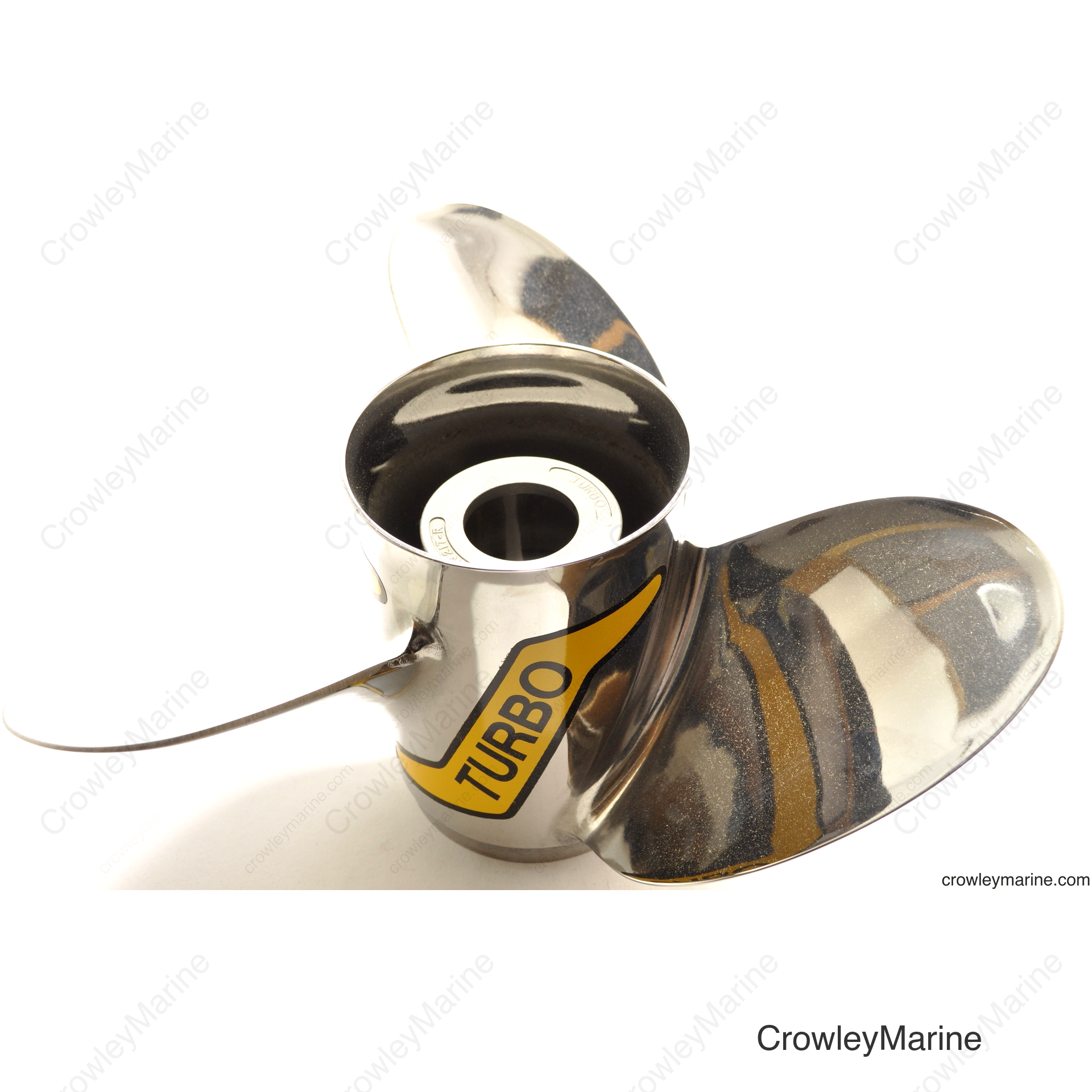 Turbo 1 Prop - 3 Blade 13.25x15RH Stainless Steel