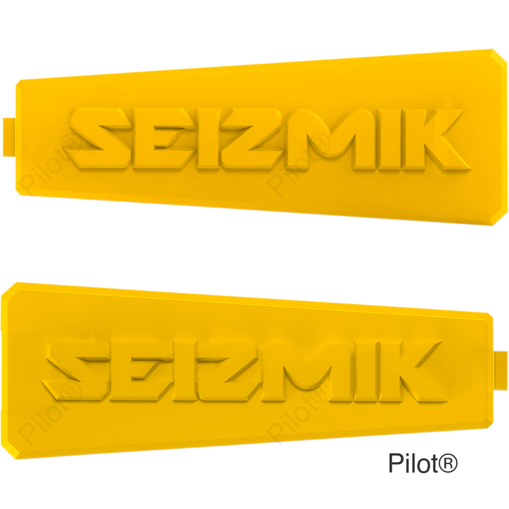 Color Inserts - Strike Mirror - Yellow - Pair
