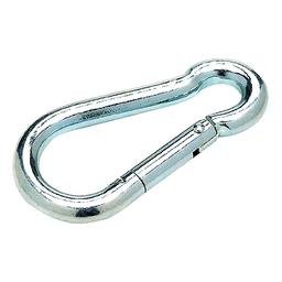 Sfty Spring Hook-Znc Pl 3/8X4