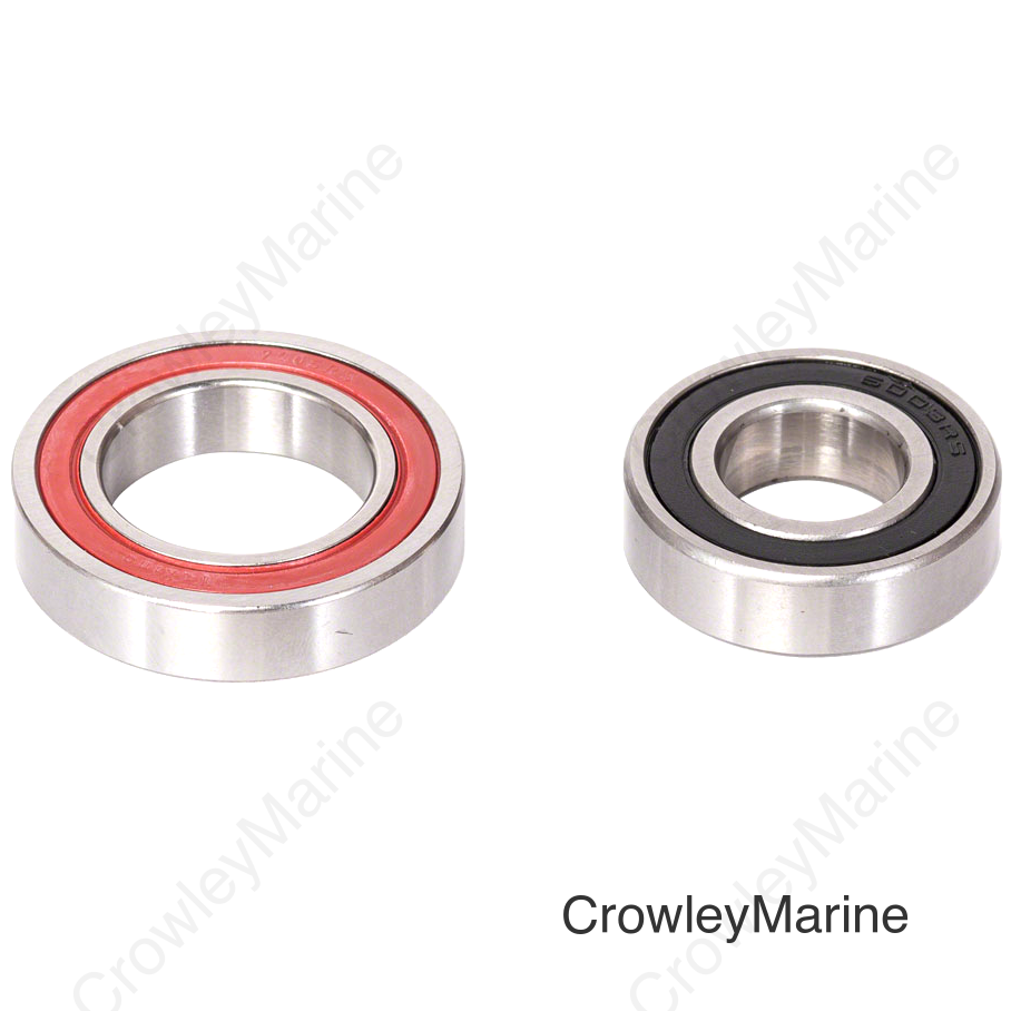 We The People Helix Rear Hub Bearings 2pcs Black
