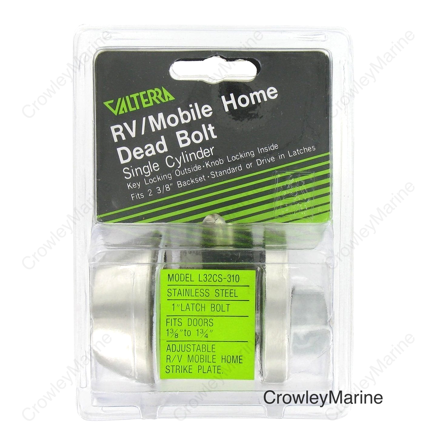 DEADBOLT  SGL. CYL. 1'