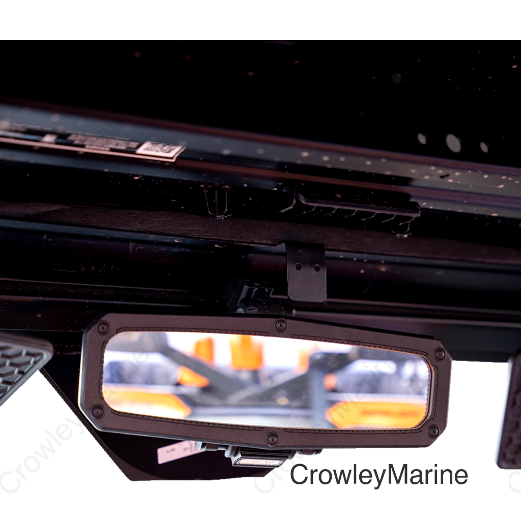 UTV MIRROR WITH LED DOME LIGHT MSE
