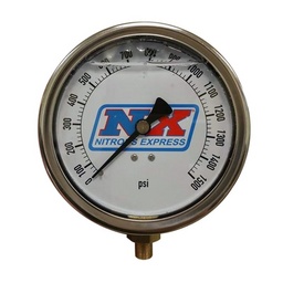 Nitrous Express Nitrous Pressure Gauge 4in-High Accuracy thumbnail-2