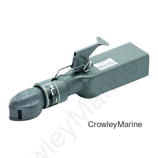 Coupler, 2 5/16" Ball, 3" Straight Tongue, 12,500lb, Forged-Cast, Bulldog (263434)