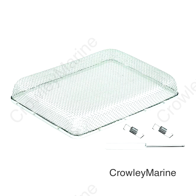 JR Products 0630215 Mud Dauber Screen, 9-3/4" L x 7-3/8" W x  1-5/16" H