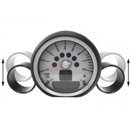 Alta 07+ R56 Mini Cooper Gauge Pod thumbnail-4