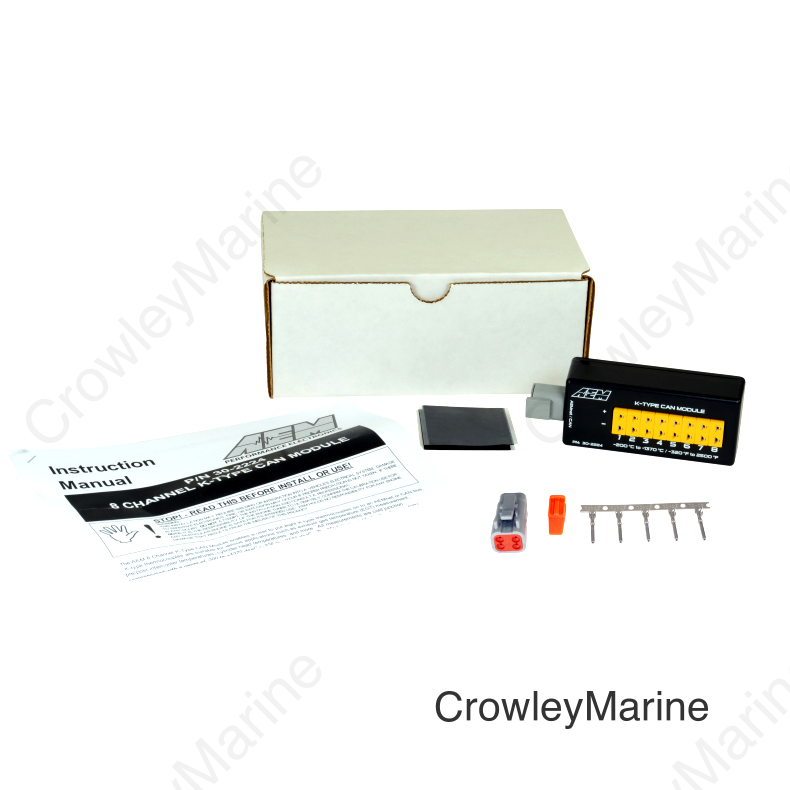 AEM 8 Channel K-Type Thermocouple EGT CAN Module
