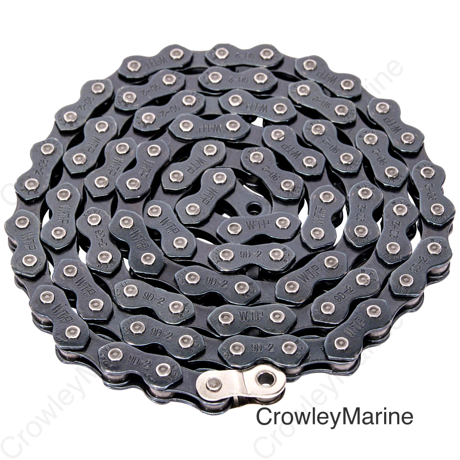 We The People Demand Chain - Single Speed 1/2 x 1/8 90 Links Black