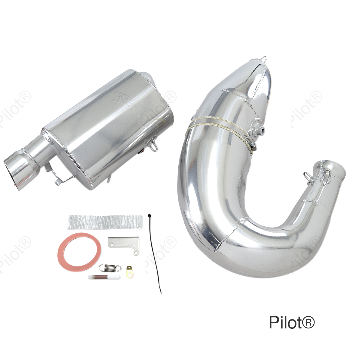 Polaris Single Pipe Exhaust