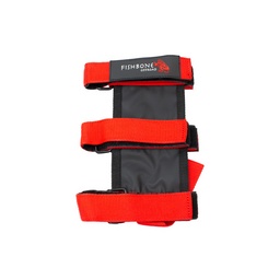 Fishbone Offroad Padded Roll Bar Red Fire Extinguisher Holder thumbnail-0