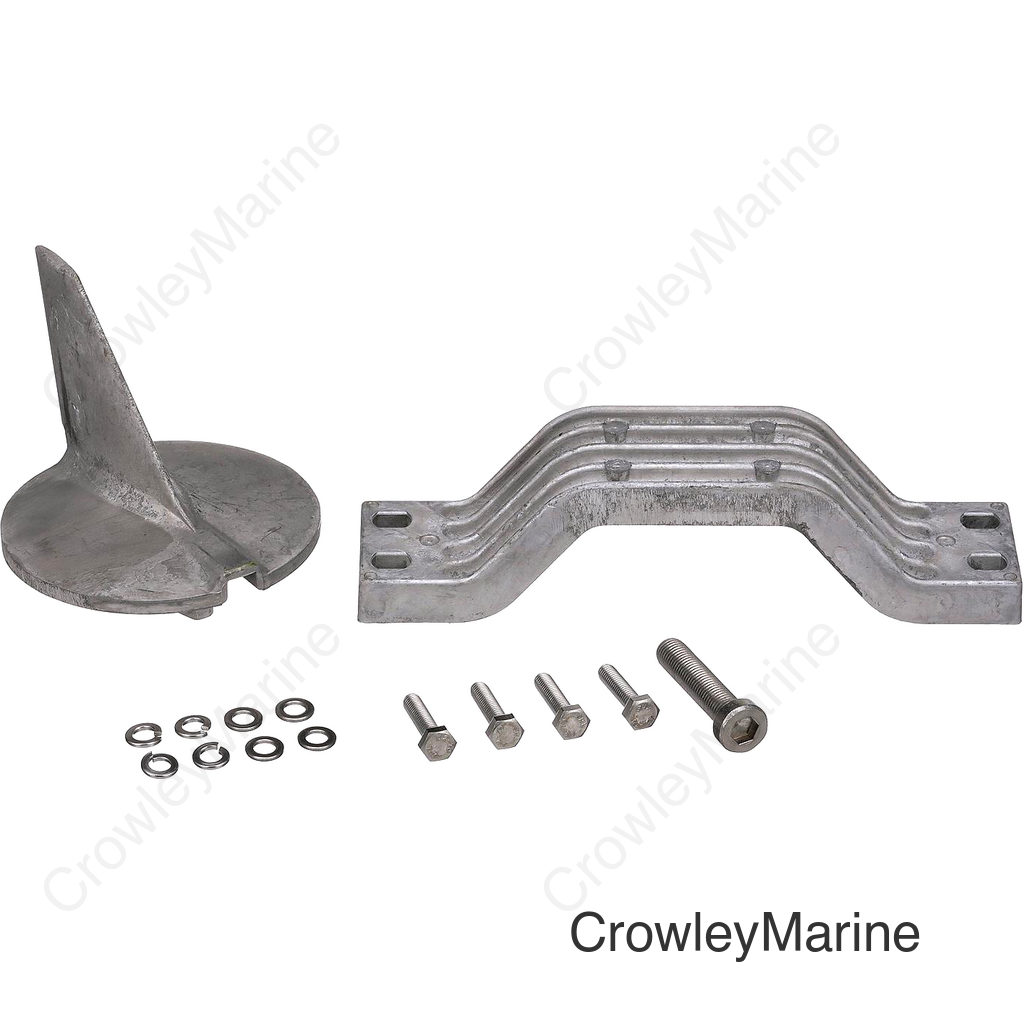 Seachoice Anode Kit, Yamaha 200-250hp, Magnesium, Fresh Water Use, Cadmium-Free, Environmentally Friendly