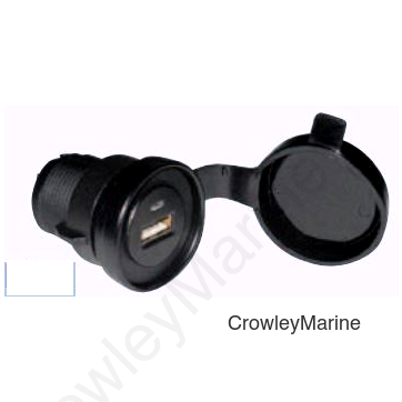 BLACK USB CHRGR KIT W/CVR