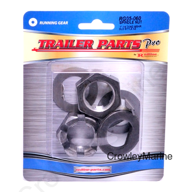 1"-14 Spindle Nut Kit, 2 Each w/Tang Washer, Old Style EZ (163120)