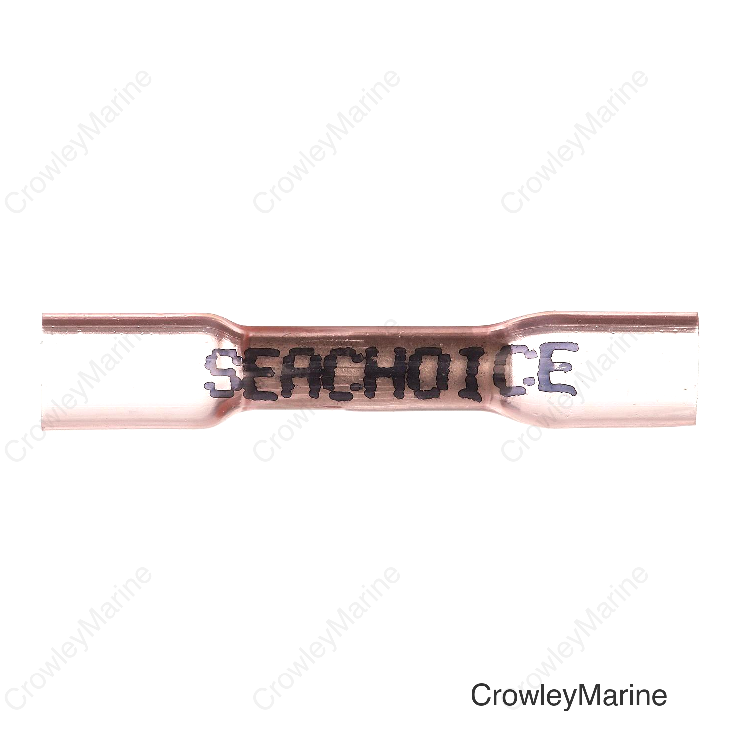 Seachoice Heat Shrink Butt Connector, Marine Grade Heat-Shrinkable Butt Splices, Red, Pack of 100, 22-18 Wire Range