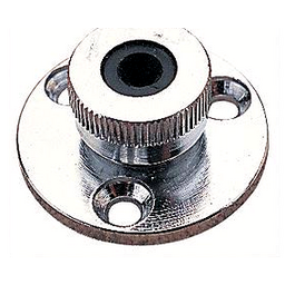 Chrome Brass Cable Outlet, 1/4" thumbnail-0