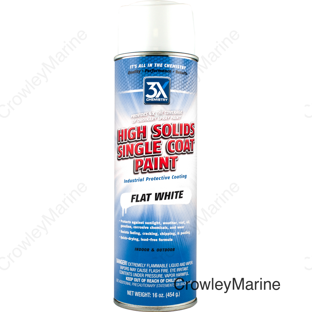 HIGH SOLIDS PAINT-FLAT WHITE