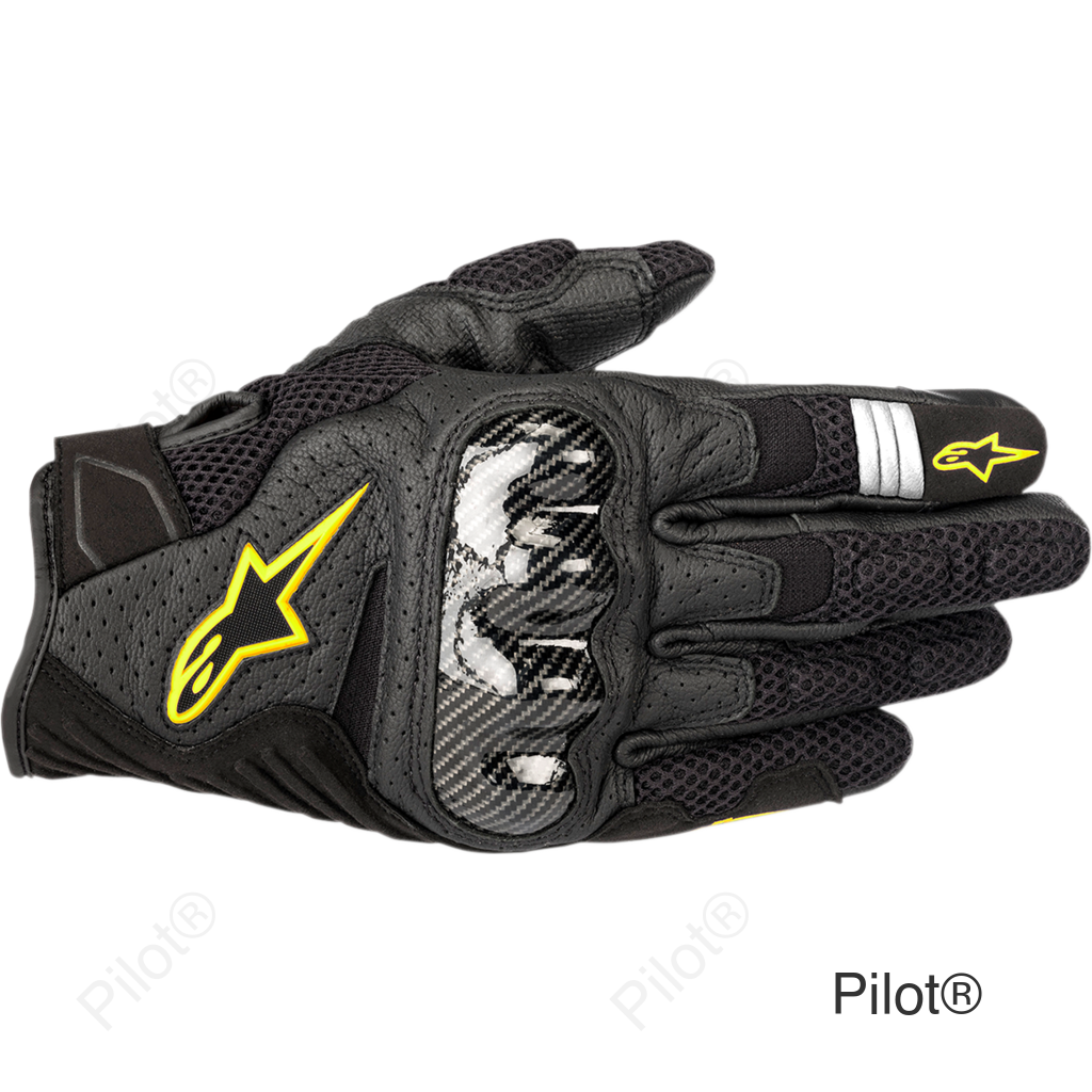 SMX-1 Air V2 Gloves - Black/Fluo Yellow - 3XL