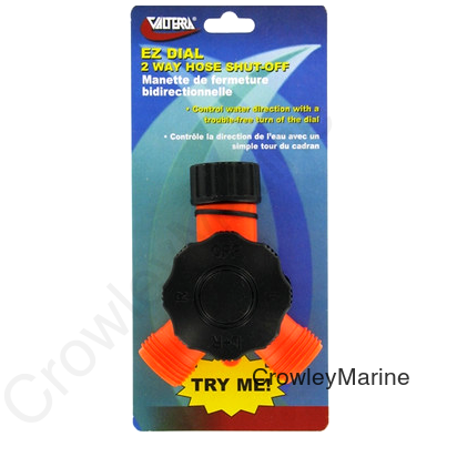 HOSE SHUT OFF, EZ DIAL DOUBLE, PLASTIC, PKGD (RV0000553)