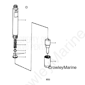 Adjusting Washer(V2) - Volvo Penta (243480)