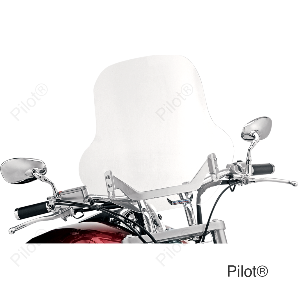 Batwing Windshield - 18" - Clear