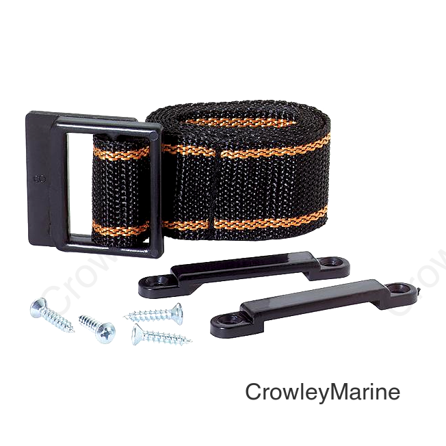 Attwood Battery Box Strap Only Black Woven Polypropylene 54"