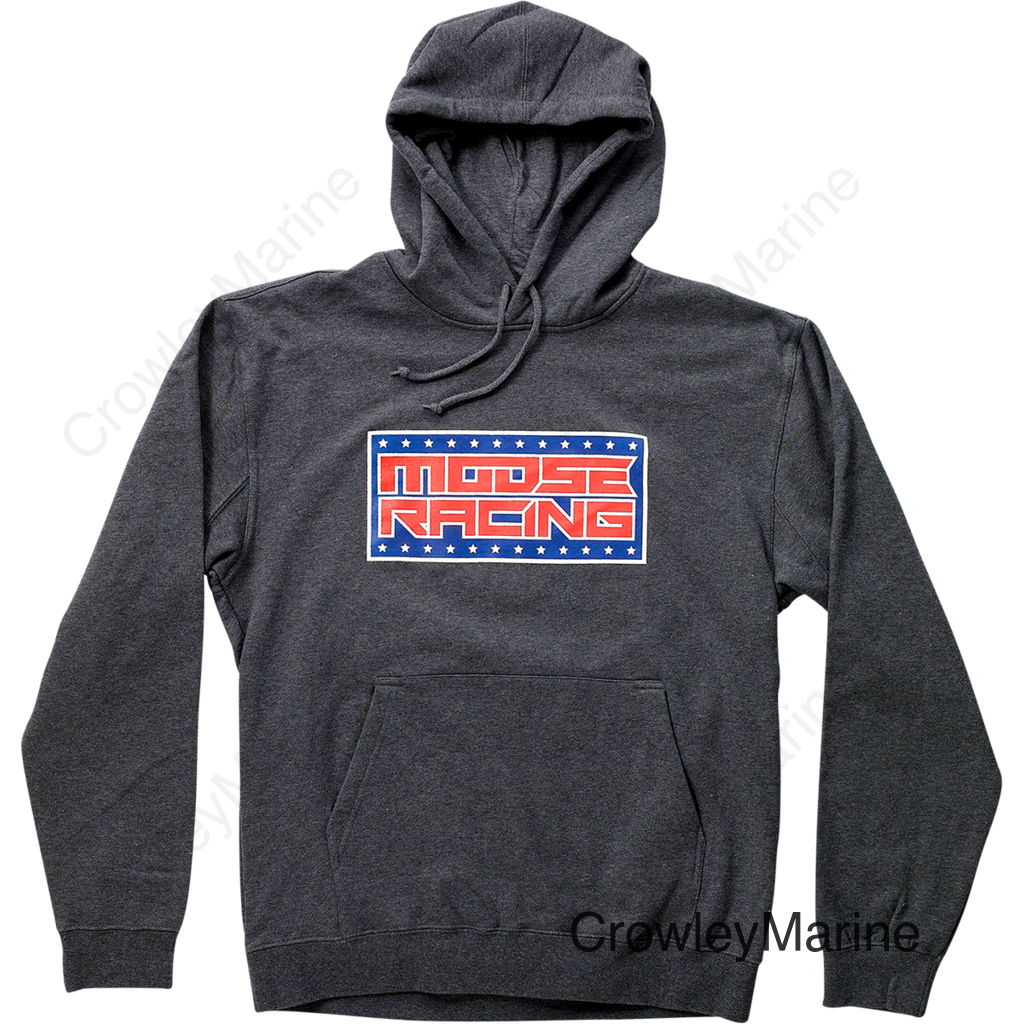 HOODY SPANGLED GY MD