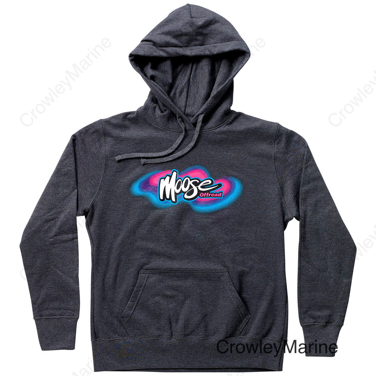 HOODY WOMEN RETRO GY LG