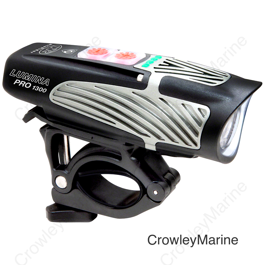 NiteRider Lumina Pro 1300 Rechargable Headlight w/NiteLink