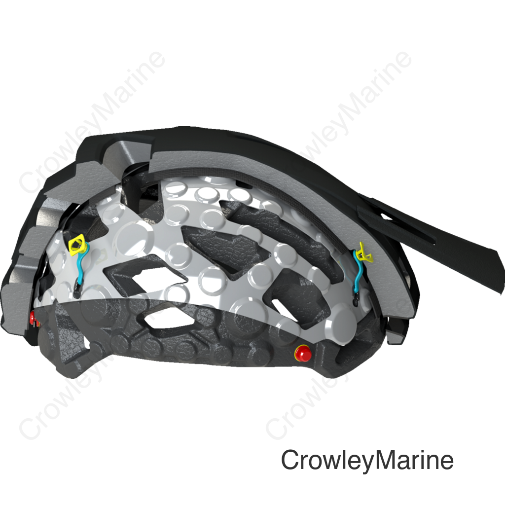ATB-2T Helmet - Ascent - White/Black Matte - XS/S