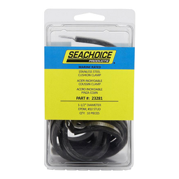 Seachoice Stainless Steel Cable Clamps, 1-1/2 In., EPDM thumbnail-5