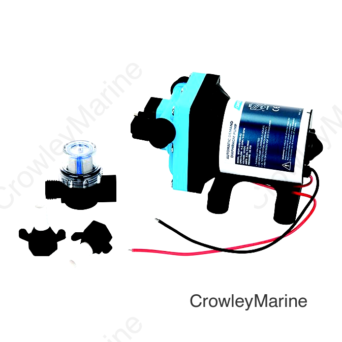 Camco 22491 RV/Marine Variable Flow Automatic Demand Diaphragm Water Pump