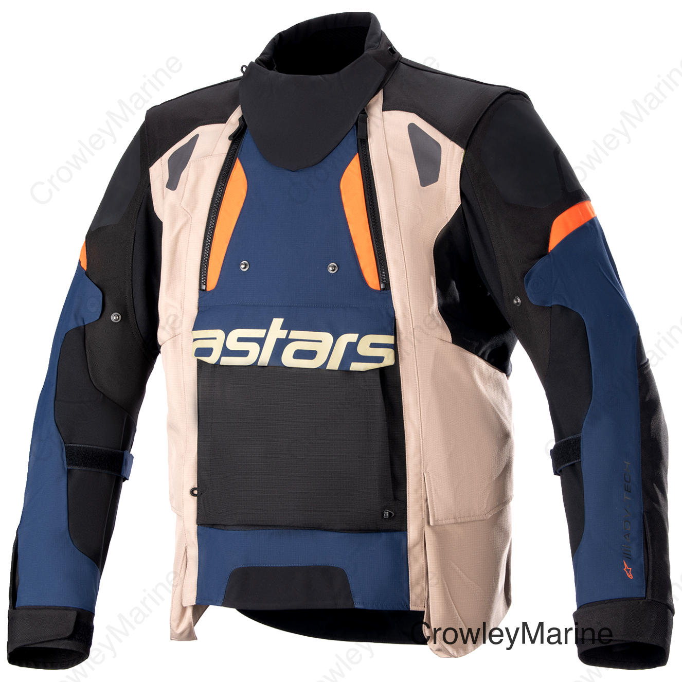 Halo Drystar® Jacket - Blue/Black/Orange - 3XL
