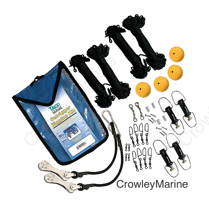Taco Metals RK-0002PB Premium Double Braid Rigging Kit