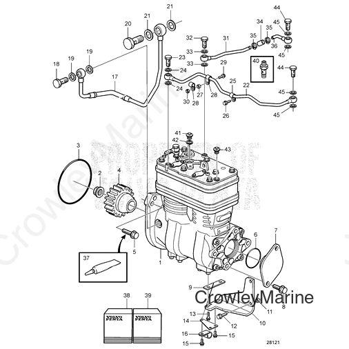 Rubber Hose(V2) - Volvo Penta (20460399)
