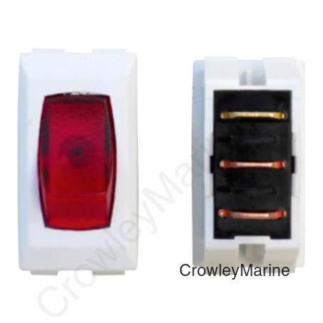 WHITE/RED LAMP