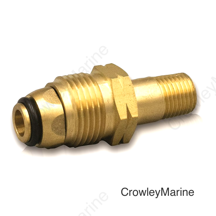 BRASS FITTING  EXCESS FLOW POL ADAP