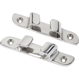 Seachoice 316 Stainless Steel Bow Chocks, 4-3/4 In. Long, Accepts Up to 5/8 In. Line, Pack of 2 thumbnail-2