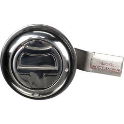 Seachoice Round Non-Locking Hatch Handle, 2-3/8 Diameter, Cast Stainless Steel, Requires 2 in. Cutout thumbnail-0