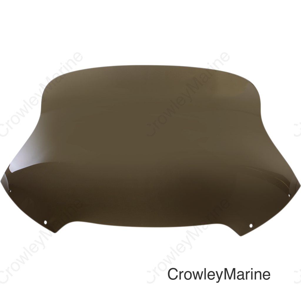 Spoiler Windshield - 10" - Smoke - FLTR