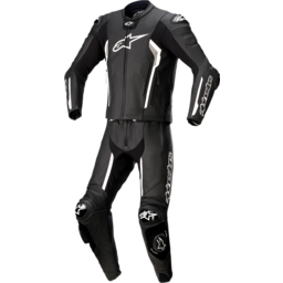 Missile v2 2-Piece Leather Suit - Black/White - US 40 / EU 50 thumbnail-0